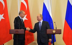 С Президентом Турецкой Республики Реджепом Тайипом Эрдоганом