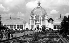 Павильон «Цветоводство». Автор Н. Грановский. Май 1958 года 