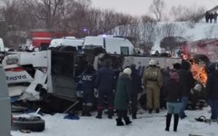 Падение автобуса в Забайкалье