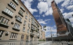 Старые пятиэтажки 