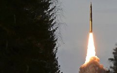 Пуск баллистической ракеты