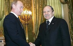 Владимир Путин и Абдель-Азиз Бутефлика