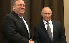 Путин и Помпео