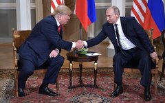 Дональд Трамп и Владимир Путин