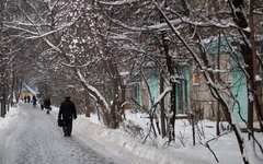 Снегопад в Москве © KM.RU, Кирилл Зыков