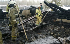 Пожар в общежитии в Томской области