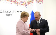 Встреча с канцлером Германии Ангелой Меркель © KM.RU, Пресс-служба Кремля