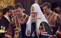 Божественная литургия в храме Христа Спасителя © KM.RU, Кирилл Зыков