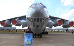 Военно-транспортный самолет Ил-76МД © KM.RU, Илья Шабардин