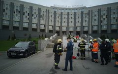 Пожар в больнице Святого Георгия в Петербурге
