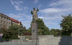Памятник маршалу Ивану Коневу в Праге