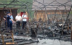 Пожар в детском лагере Холдоми