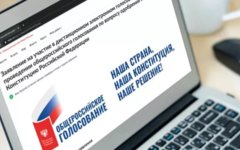 Электронное голосование за Конституцию