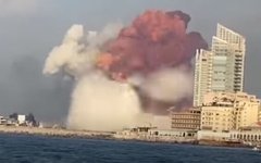 Мощный взрыв в Бейруте