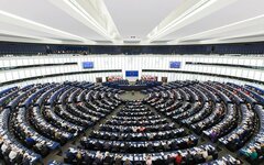 Зал заседаний Европарламента