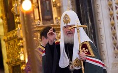 Божественная литургия в храме Христа Спасителя 