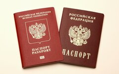 Российский и заграничный паспорта 