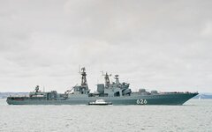 Большой противолодочный корабль ВМФ РФ "Вице-адмирал Кулаков"
