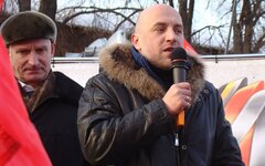 Захар Прилепин на митинге «За честные выборы!»