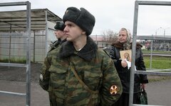 Солдаты внутренних войск 