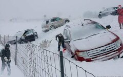 США накрыл беспрецедентный снежный шторм