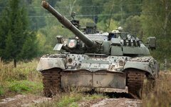 В Подмосковье прошли учения танковых войск 