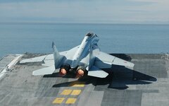 Истребитель МиГ-29КУБ 