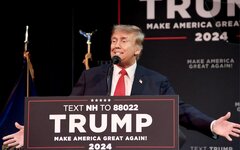 Дональд Трамп перед праймериз в Нью-Гэмпшире