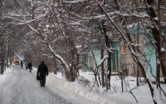 Снегопад в Москве © KM.RU, Кирилл Зыков