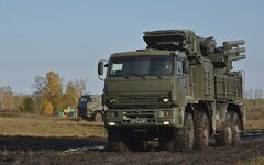 Зенитный ракетно-пушечный комплекс "Панцирь-С"