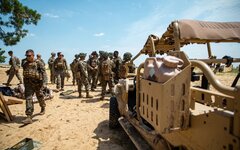 Военнослужащие США на учениях Exercise Sea Breeze 21