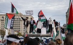 Протесты в поддержку Палестины в США