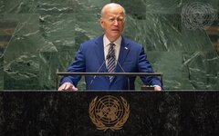 Выступление Джо Байдена © KM.RU, UN Photo/Manuel Elías