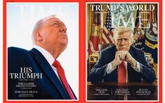 Журнал Time поменял фото Трампа на обложке после его критики Журнал Time поменял фото Трампа на обложке после его критики