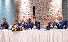 Российская делегация на переговорах с Украиной в Стамбуле © МИД Турции