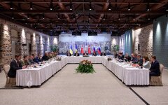Переговоры между РФ и Украиной в Стамбуле © МИД Турции