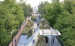 На месте монорельса в Москве появится прогулочный парк