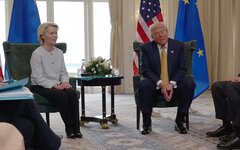 ЕС и США договорились о торговой       сделке