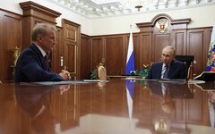 Владимир Путин встретился с главой Сбербанка Германом Грефом