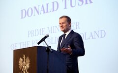 Туск заявил о российских беспилотниках в воздушном пространстве Польши
