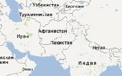Пакистан на карте © maps.google.com
