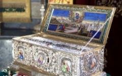 Ковчег с Поясом Пресвятой Богородицы