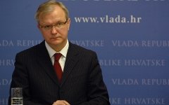 Комиссар ЕС по экономике и денежно-кредитной политике Олли Рен