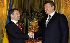 Дмитрий Медведев и Виктор Янукович