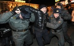 Триумфальная площадь, 6 декабря. © РИА Новости, Илья Питалев