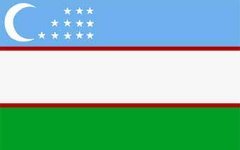 Флаг Узбекистана
