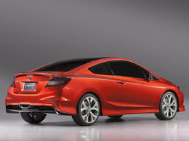 Honda Civic Concept. Зад-бок Honda Civic Concept. Зад-бок