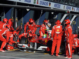 Фелипе Масса, команда Ferrari Фелипе Масса, команда Ferrari