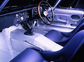 Jaguar E-Type. Салон