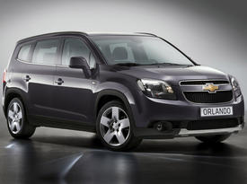 Chevrolet Orlando. Вид сбоку Chevrolet Orlando. Вид сбоку